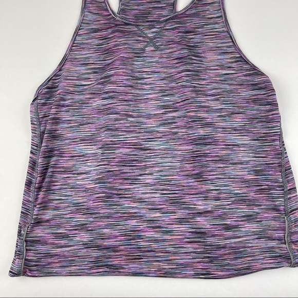 Tangerine Tank Top Womens Purple Striped - Picture 4 of 7